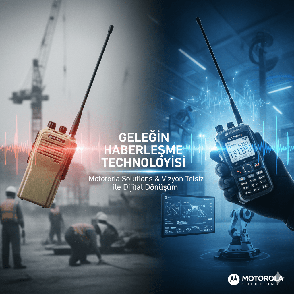 Geleceğin Haberleşme Teknolojisi: Motorola Solutions ve Vizyon Telsiz ile Dijital Dönüşüm