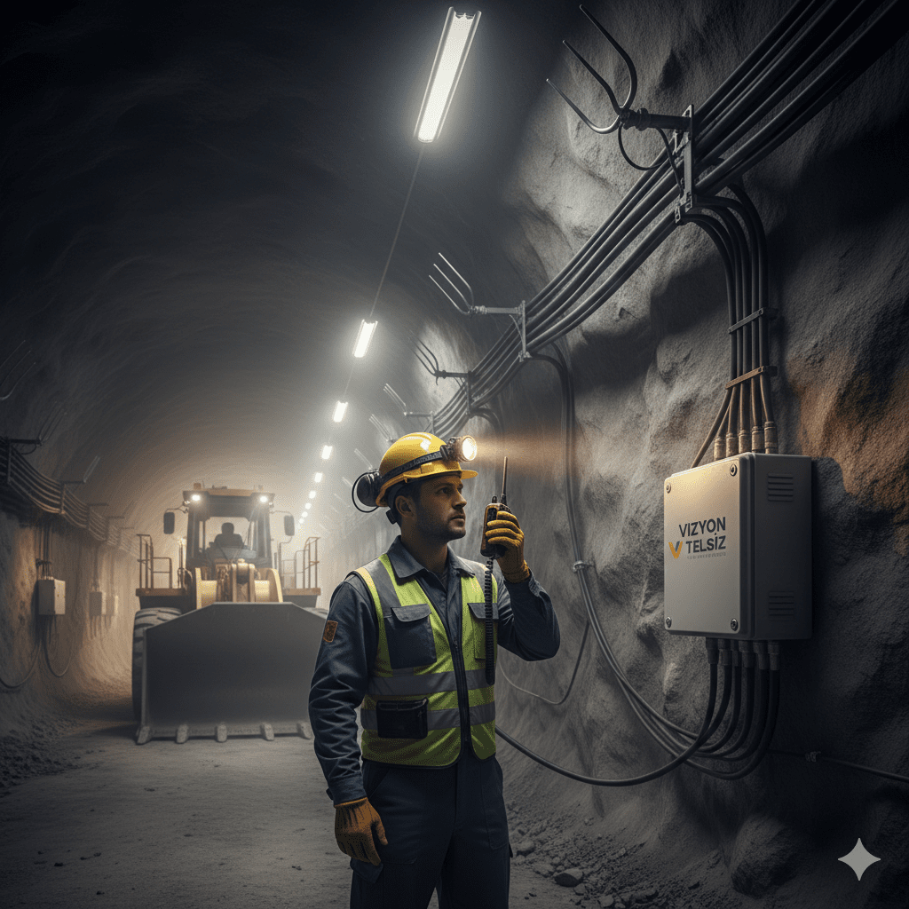 Madenlerde Kesintisiz İletişimin Hayati Rolü: Yerin Metrelerce Altında Güvenliğin Anahtarı
