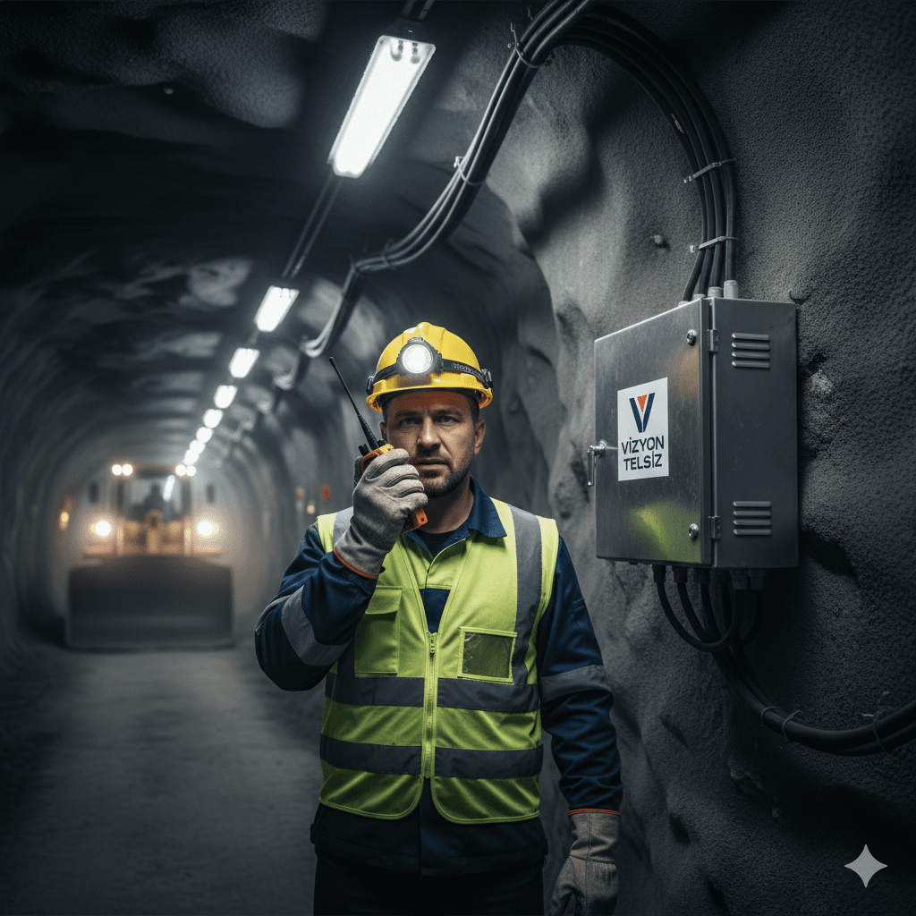 Maden Sahalarında Motorola Telsiz Teknolojisi: Yerin Altında Dijital Dönüşüm ve Güvenlik