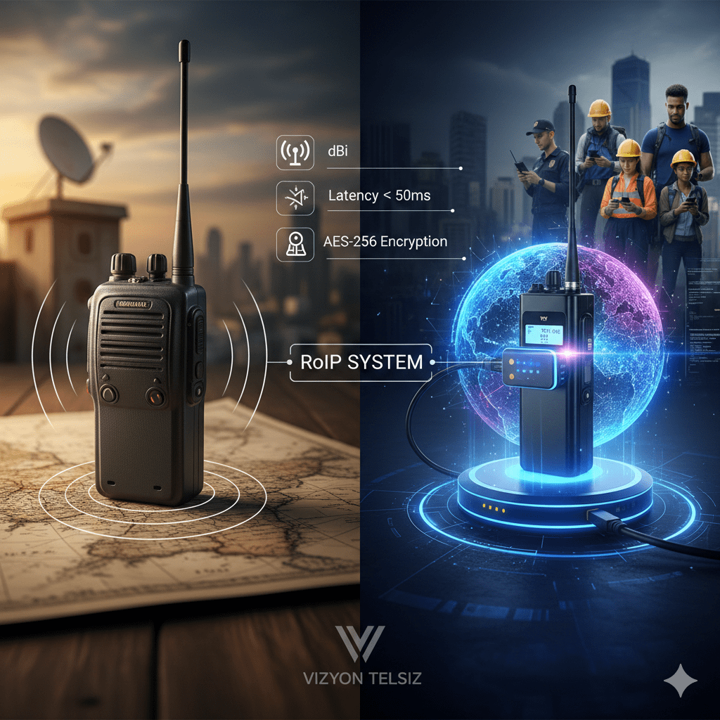 Sınırları Ortadan Kaldıran Haberleşme Devrimi: RoIP Telsiz Sistemleri ve Geleceğin İletişim Mimarisi