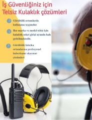 Motorola Telsiz Gürültü Önleyici Kulaklık