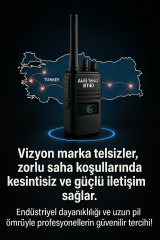 Akıllı Telsiz Radiocom BT40 Akıllı Telsiz: Sim Kartlı İletişim Çözümü